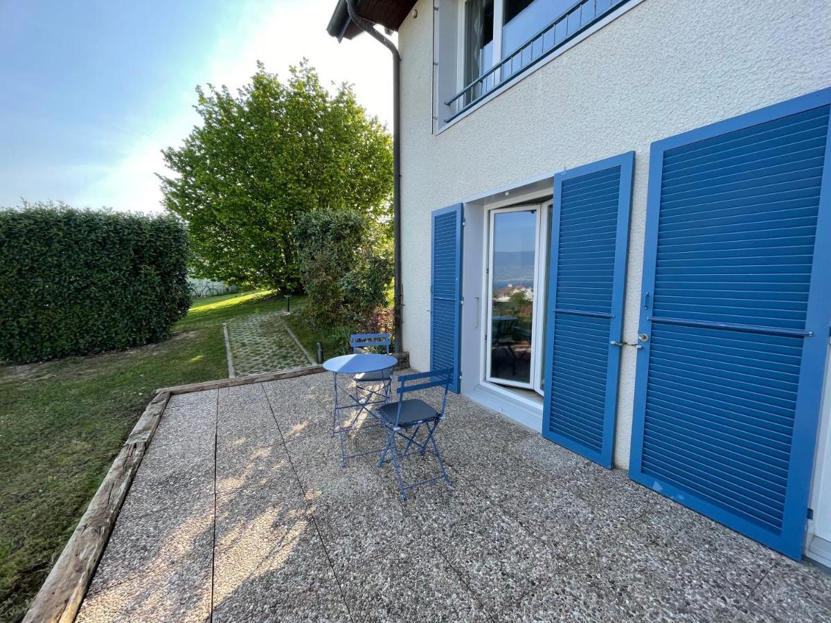 Studio Terrasse Vue Lac Entree Independante Font Exterior photo