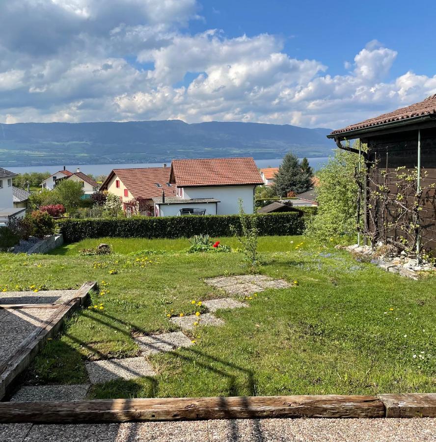 Studio Terrasse Vue Lac Entree Independante Font Exterior photo