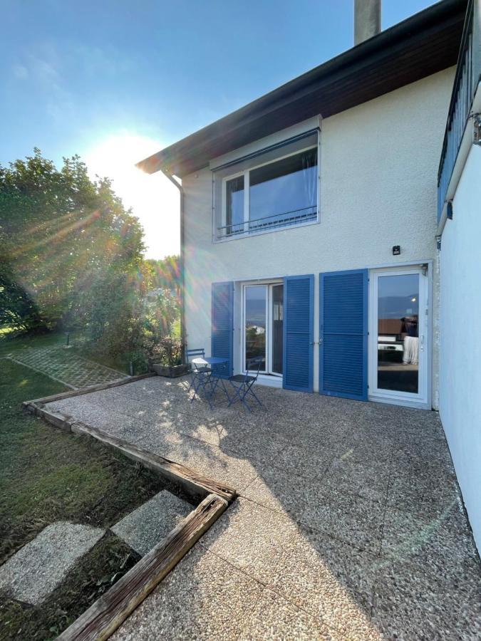 Studio Terrasse Vue Lac Entree Independante Font Exterior photo